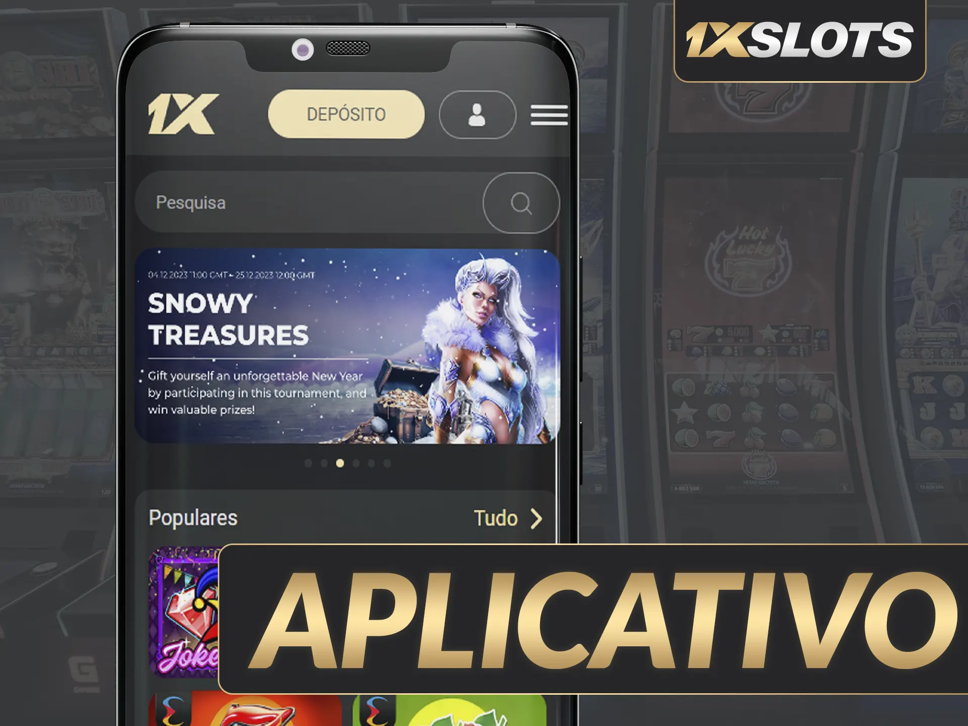 1xSlots App: Conveniente, leve, em português, todos serviços disponíveis, acessível em Android.