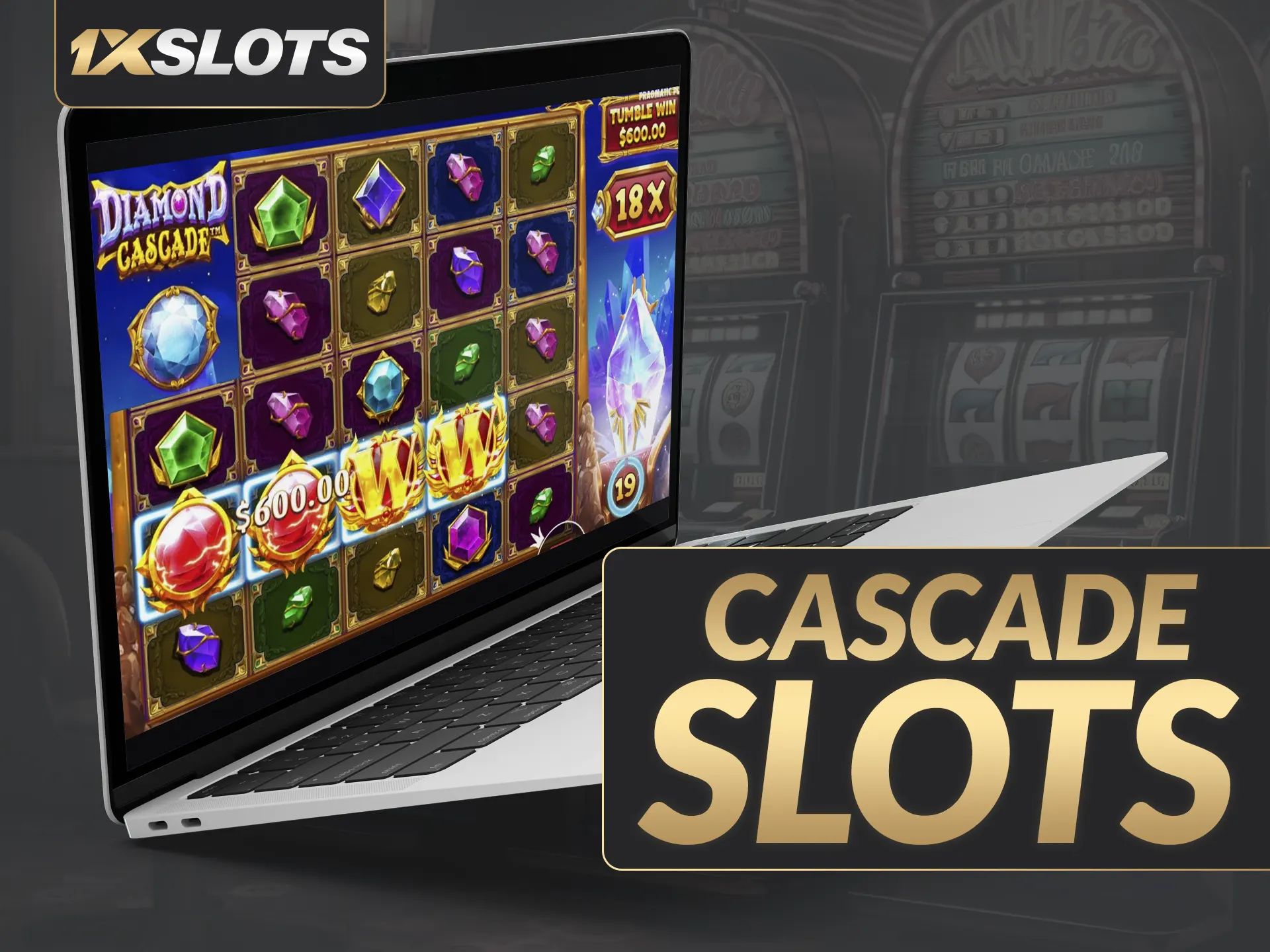 1xSlots apresenta slots de Cascata para uma jogabilidade emocionante.