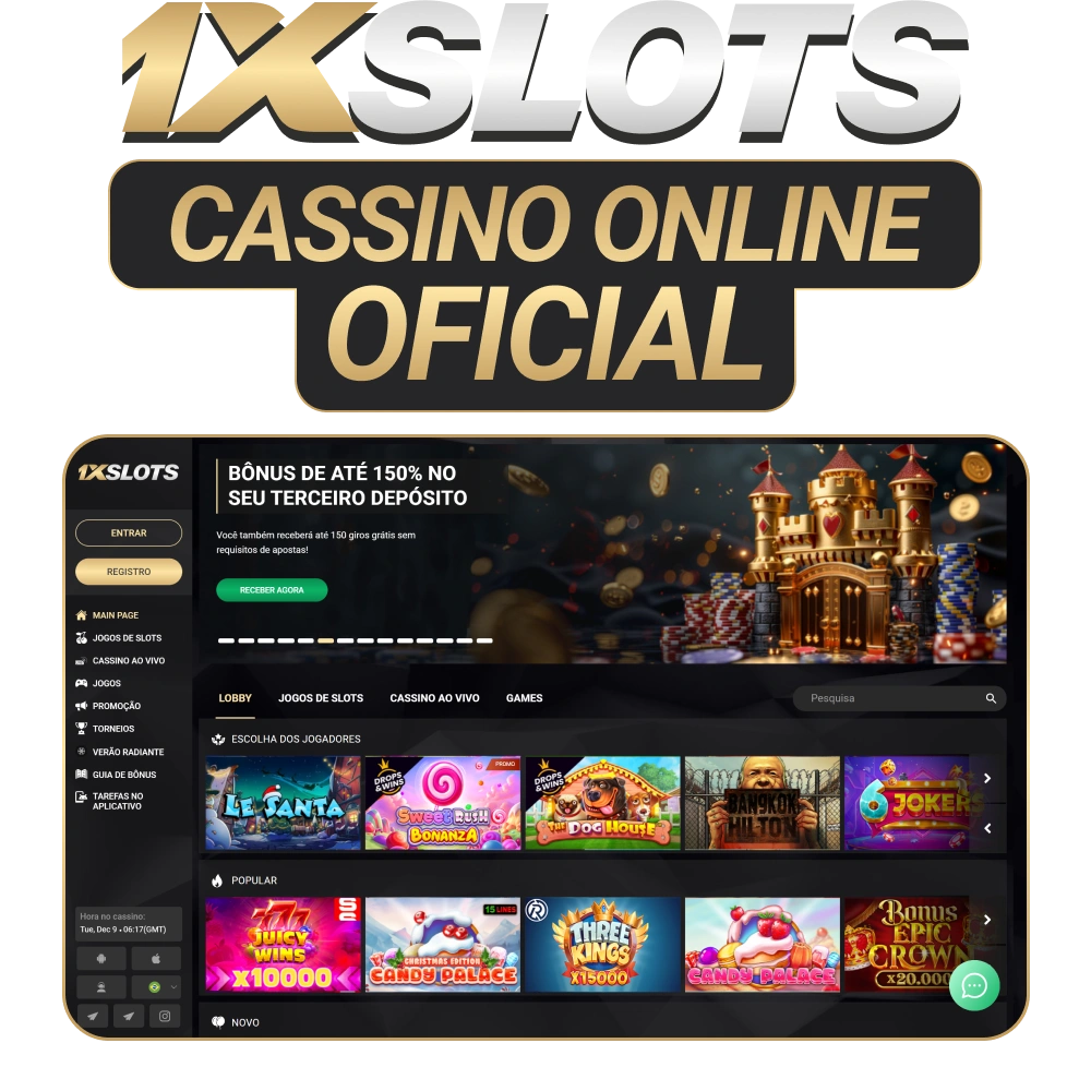 Divirta-se jogando jogos de cassino on-line na plataforma 1xSlots no Brasil.
