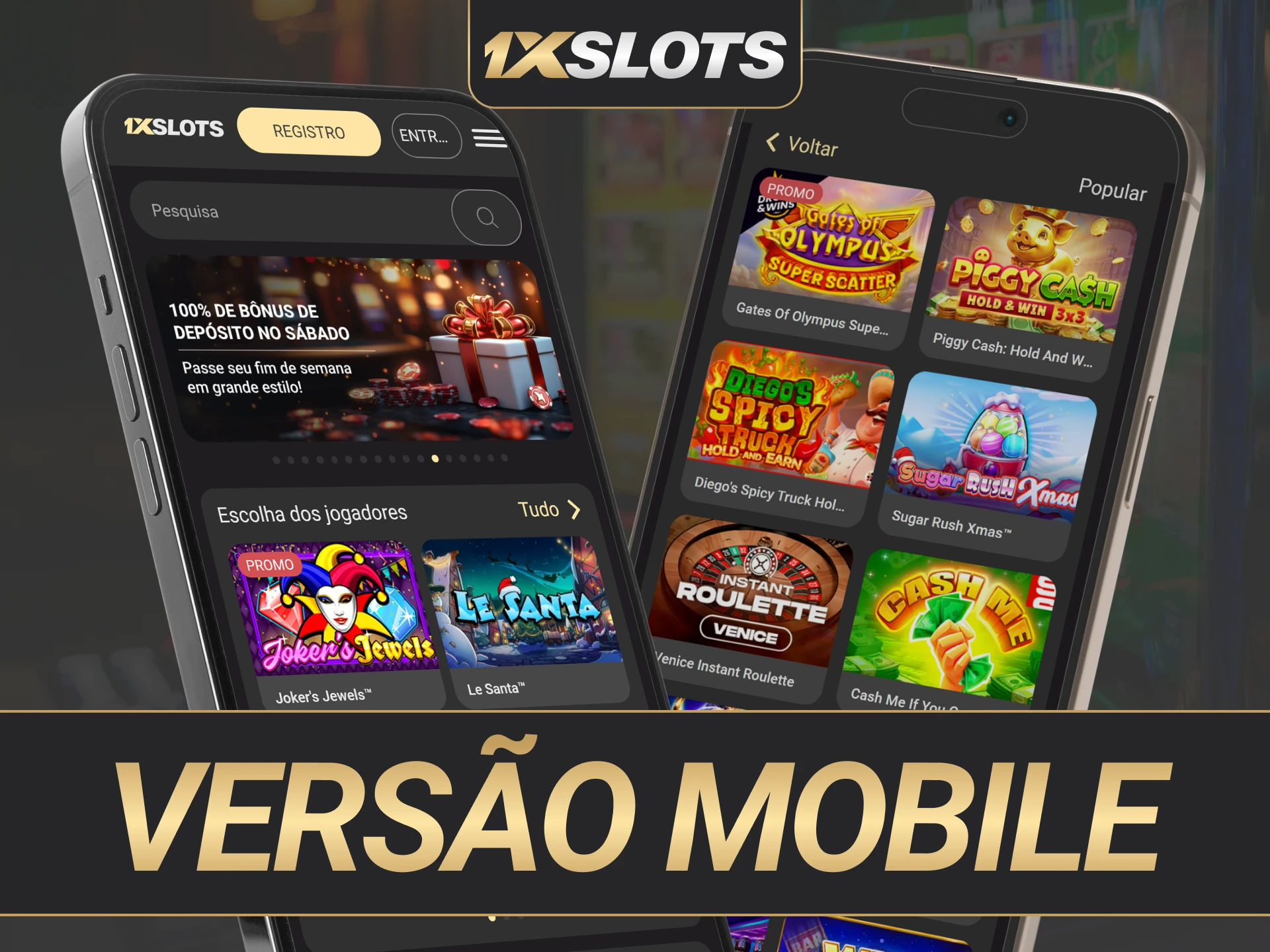 Você pode acessar a versão web do 1xSlots de qualquer dispositivo móvel.