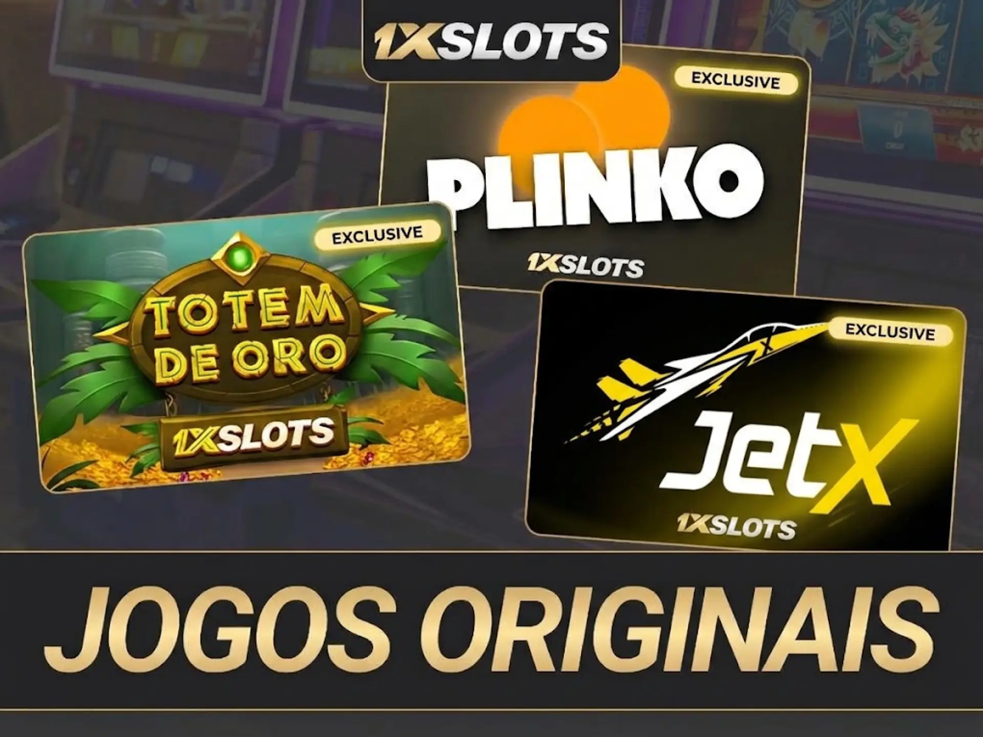 Experimente os novos jogos originais da 1xSlots.