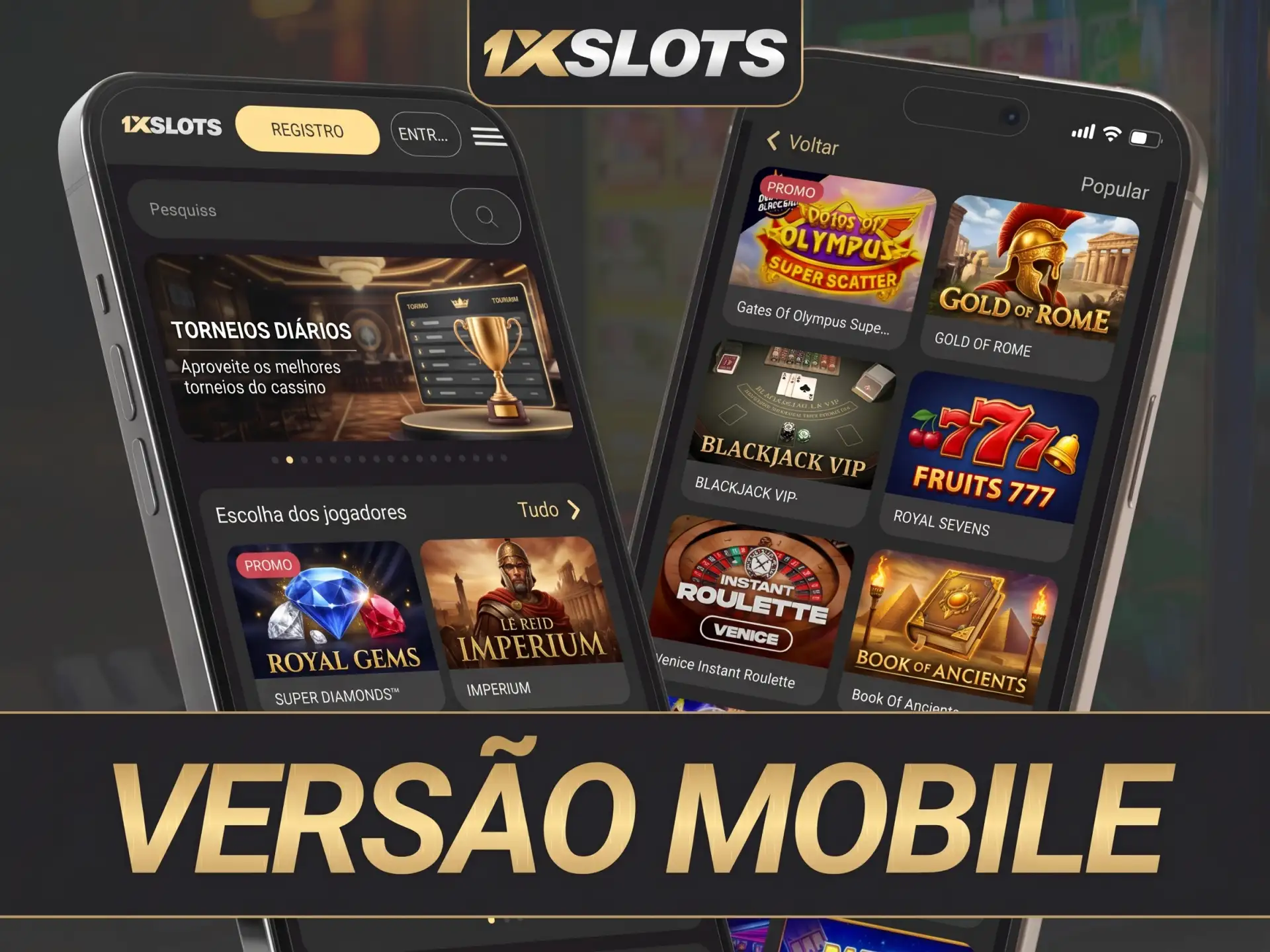 Você pode acessar a versão web do 1xSlots de qualquer dispositivo móvel.
